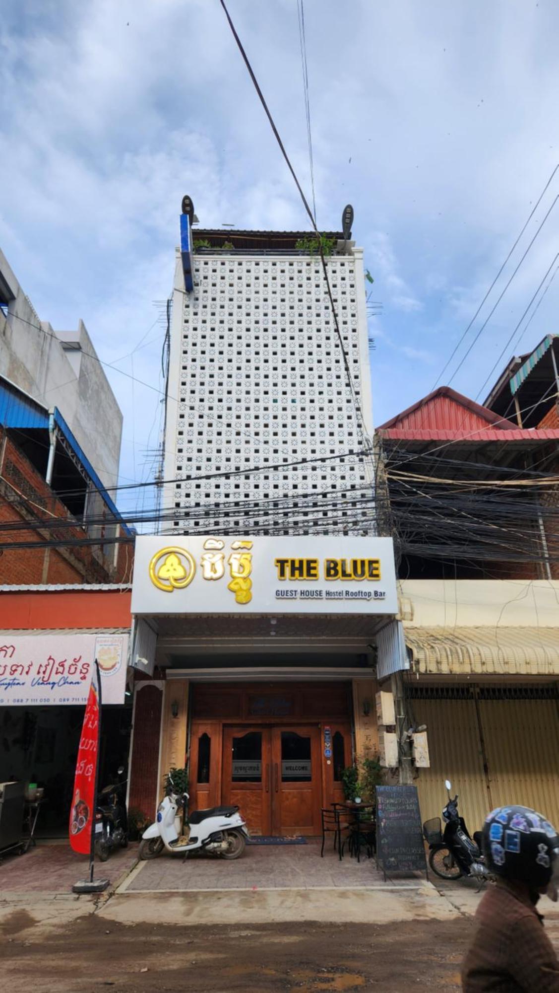The Blue Guest House Battambang Exterior foto